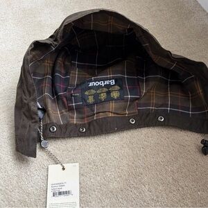 NWT Barbour Classic Detachable Hood - Sylkoil Hood